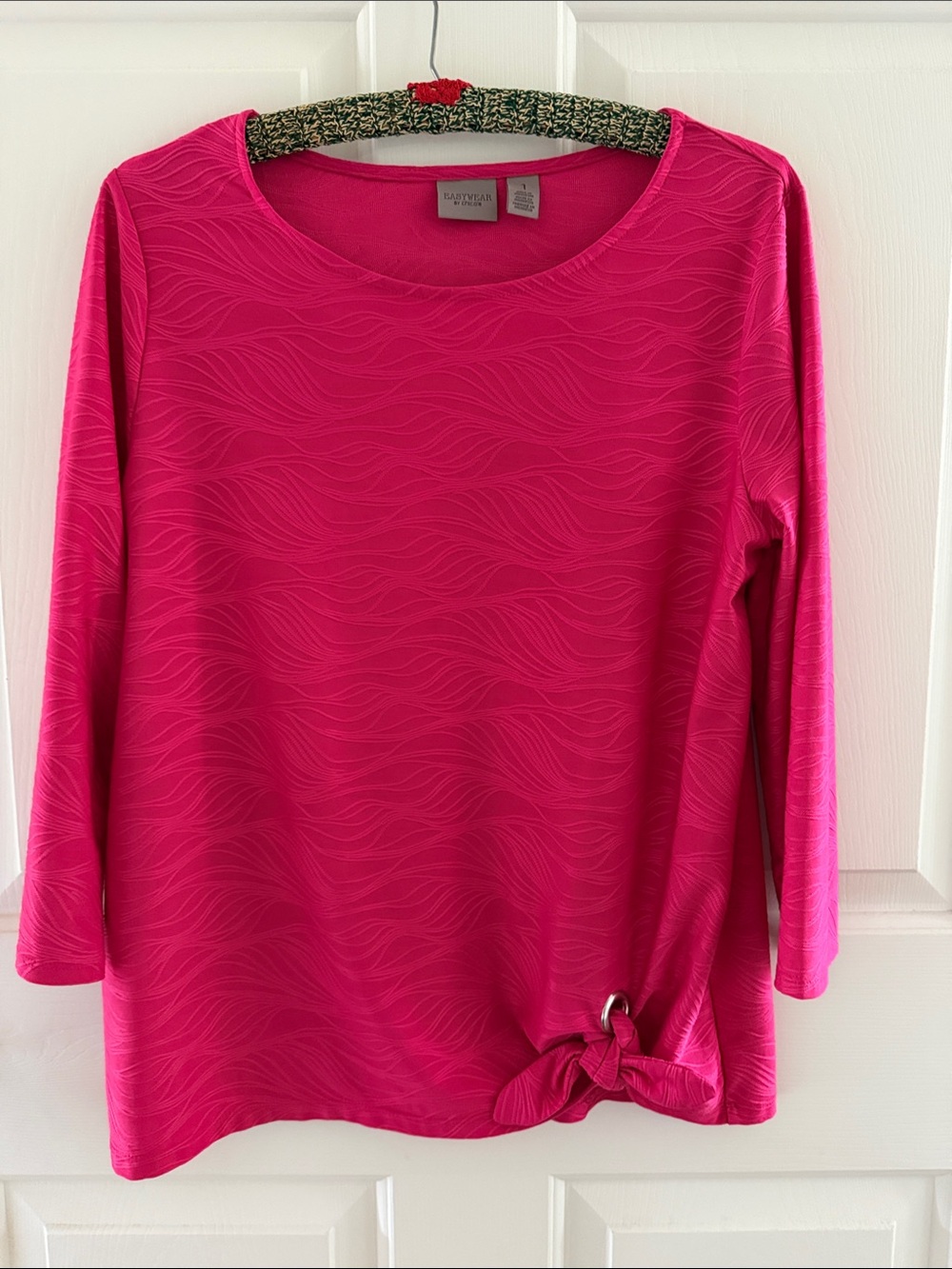 Chico's Easywear Tie-Front Blouse